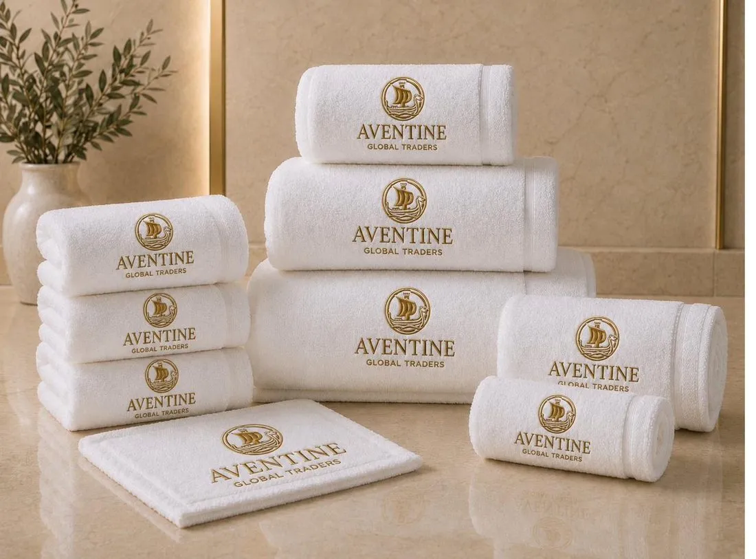 Bath Linens & Home Textiles - representative imagery of products Aventine sources